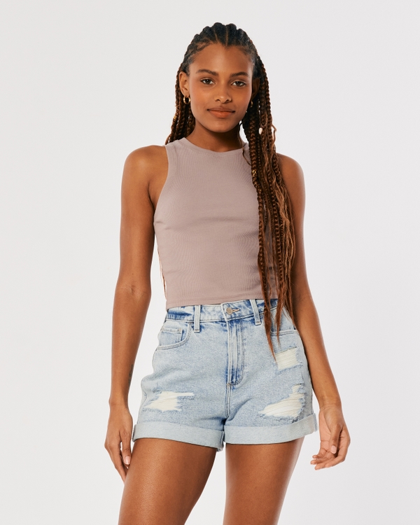 hollister jean shorts