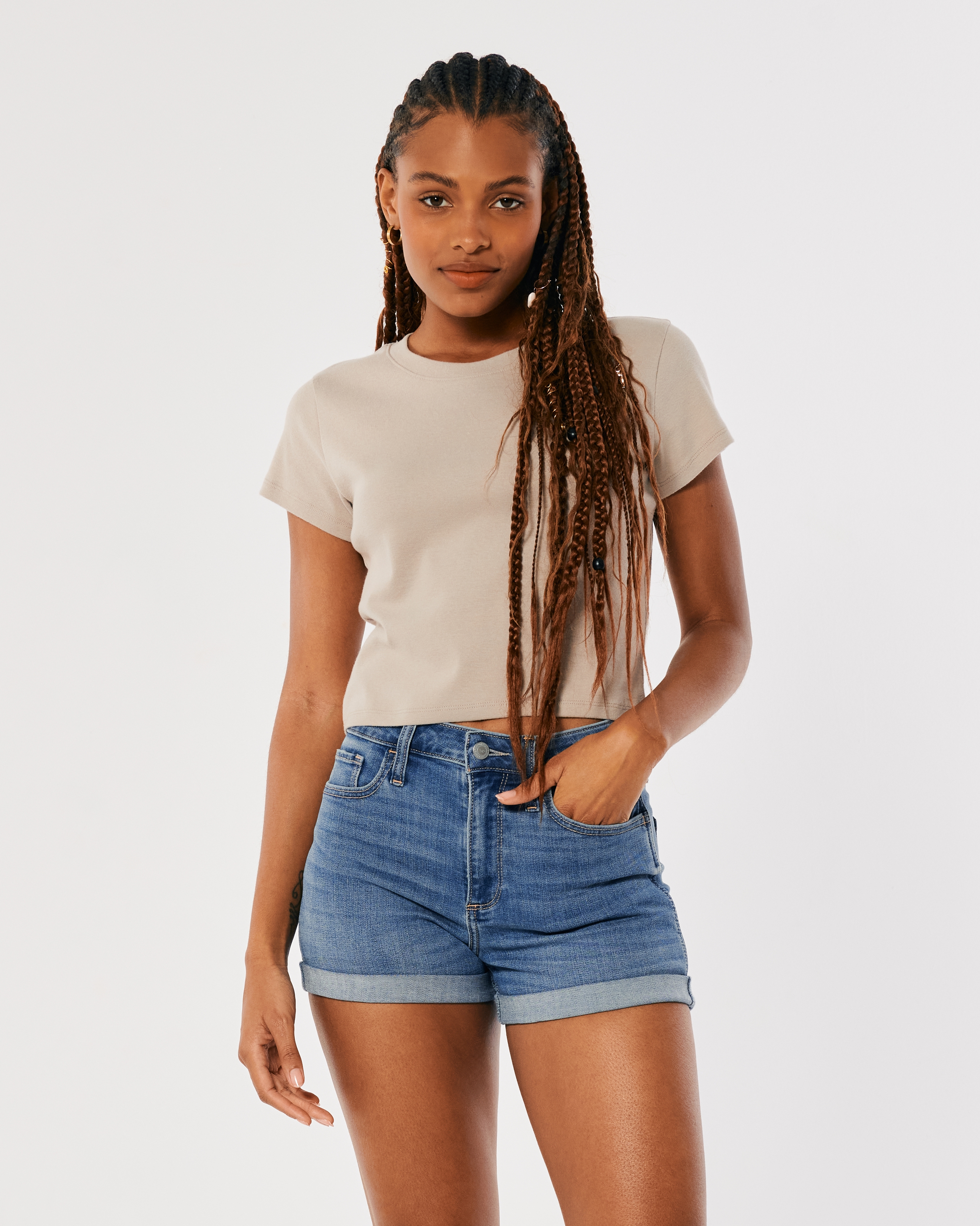 hollister shorts for women