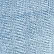 High-Rise Ripped Medium Light Wash Denim Shortie Shorts