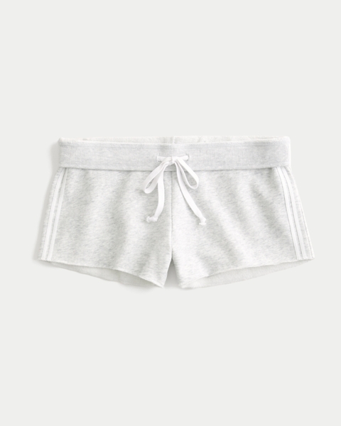 Женские шорты Hollister Side Stripe Fleece Mini Shorts