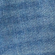 Curvy Low-Rise Medium Wash Denim Shortie Shorts