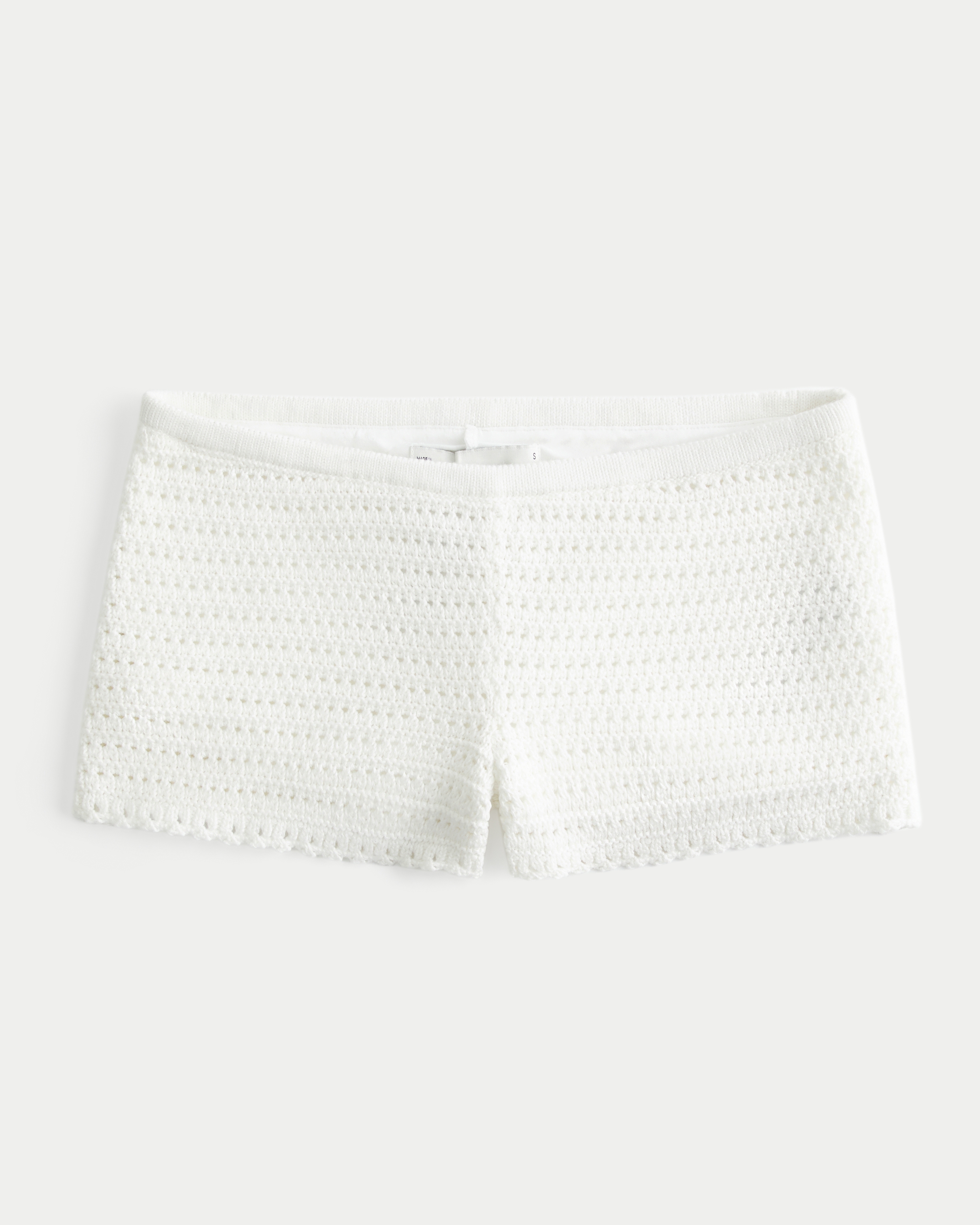 Женские шорты Hollister Crochet-Style Shortie Shorts