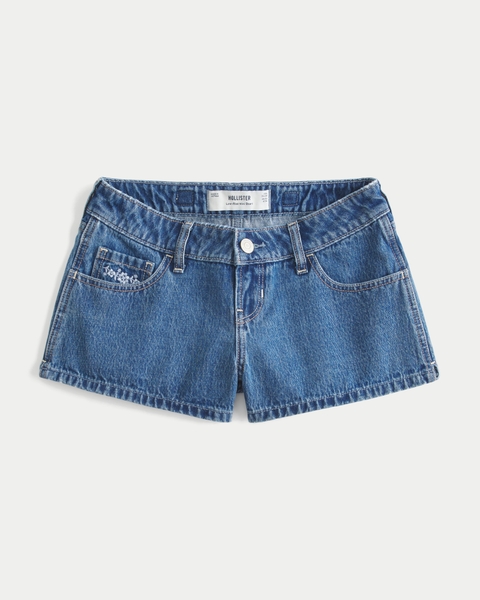 Женские шорты Hollister Andi Adjustable Mini Jean Shorts