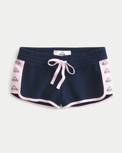 Женские шорты Hollister + Kappa Fleece Shortie Shorts