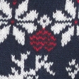 navy blue print