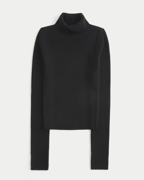 Женские свитеры Hollister Mock-Neck Sweater