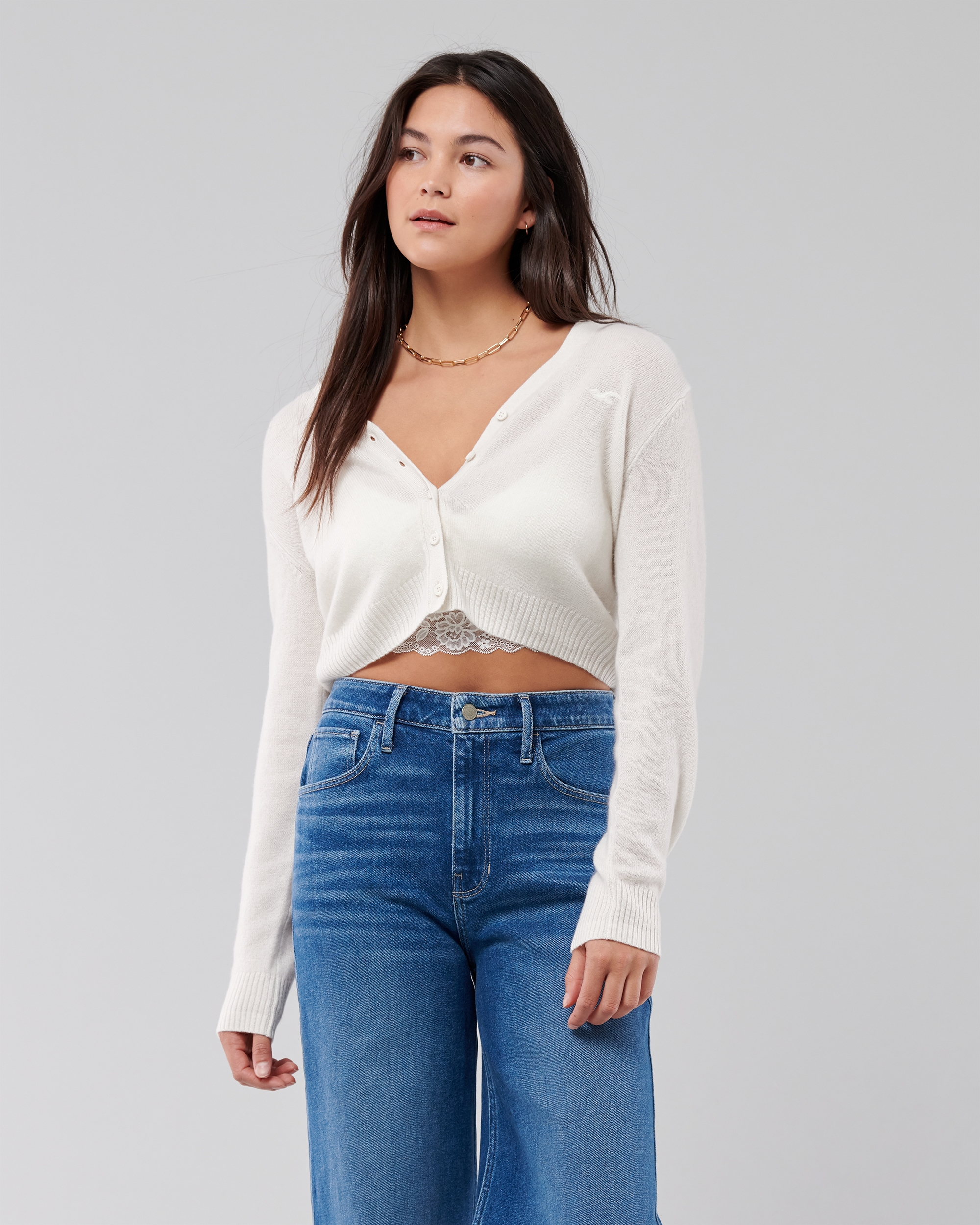 hollister cropped top