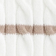 Oversized Cable-Knit Half-Zip Sweater