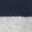 navy blue and heather gray stripe