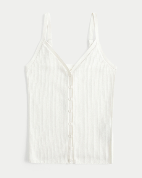 Женские свитеры Hollister Button Front Sweater Tank