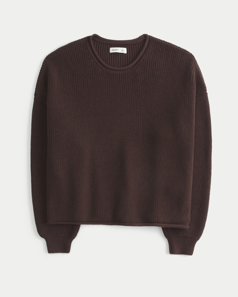 Женские свитеры Hollister Easy Roll-Neck Crew Sweater