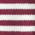 burgundy stripe