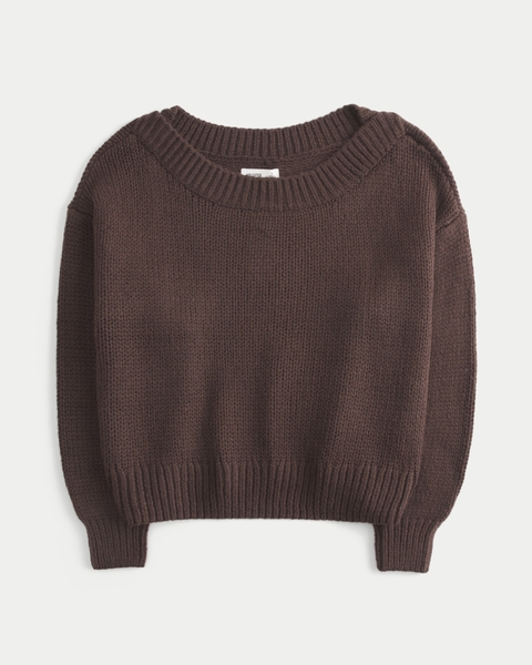 Женские свитеры Hollister Lofty Off-the-Shoulder Sweater