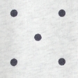 light heather grey dot