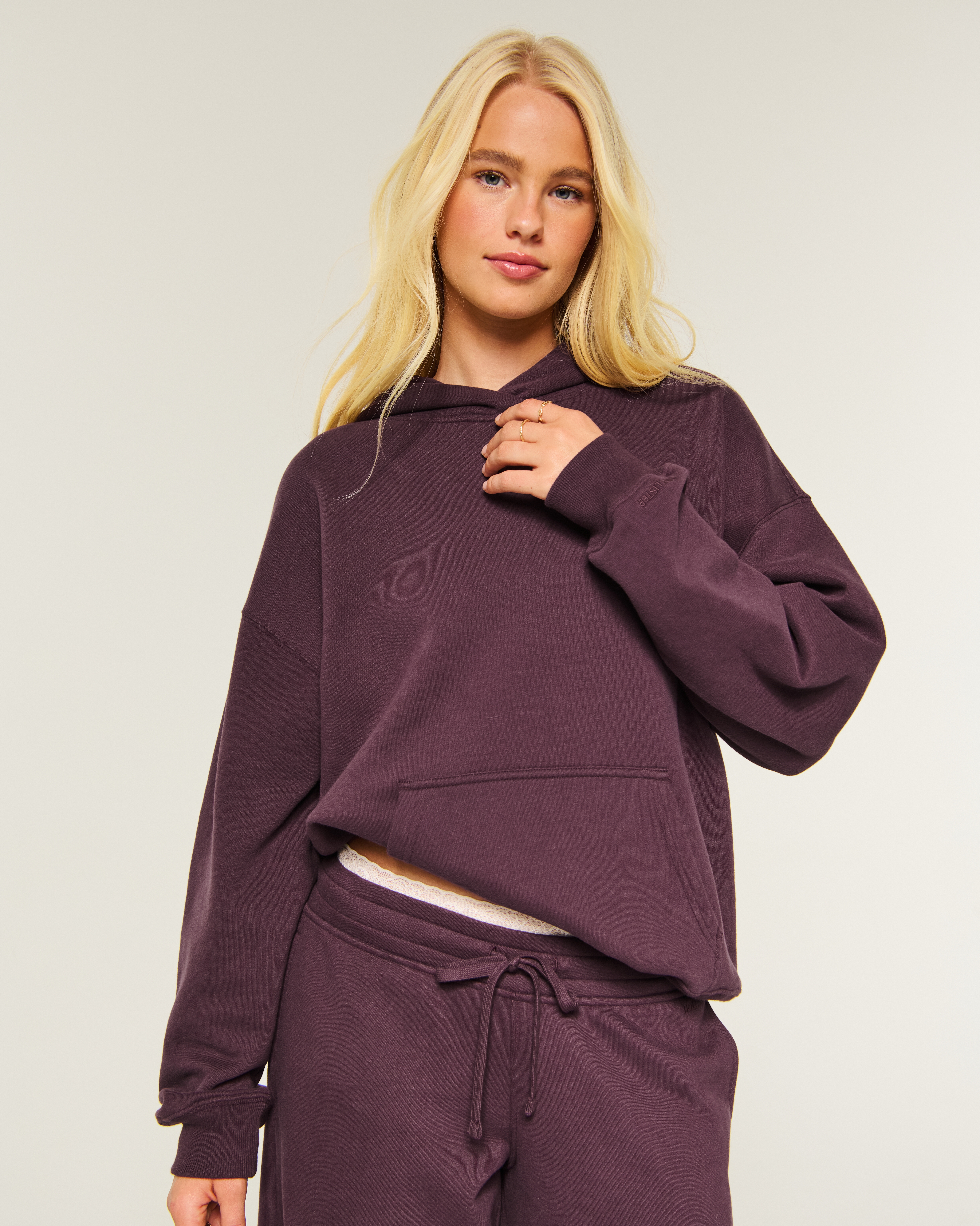 Женские худи Hollister Feel Good Oversized — фото 2