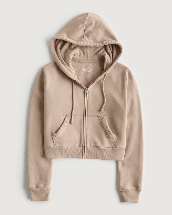 Womens Zip-Up Hoodies - Full Zip u0026 Half Zip | Hollister Co.