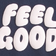 Hollister Feel Good Oversized Logo Graphic Hoodie