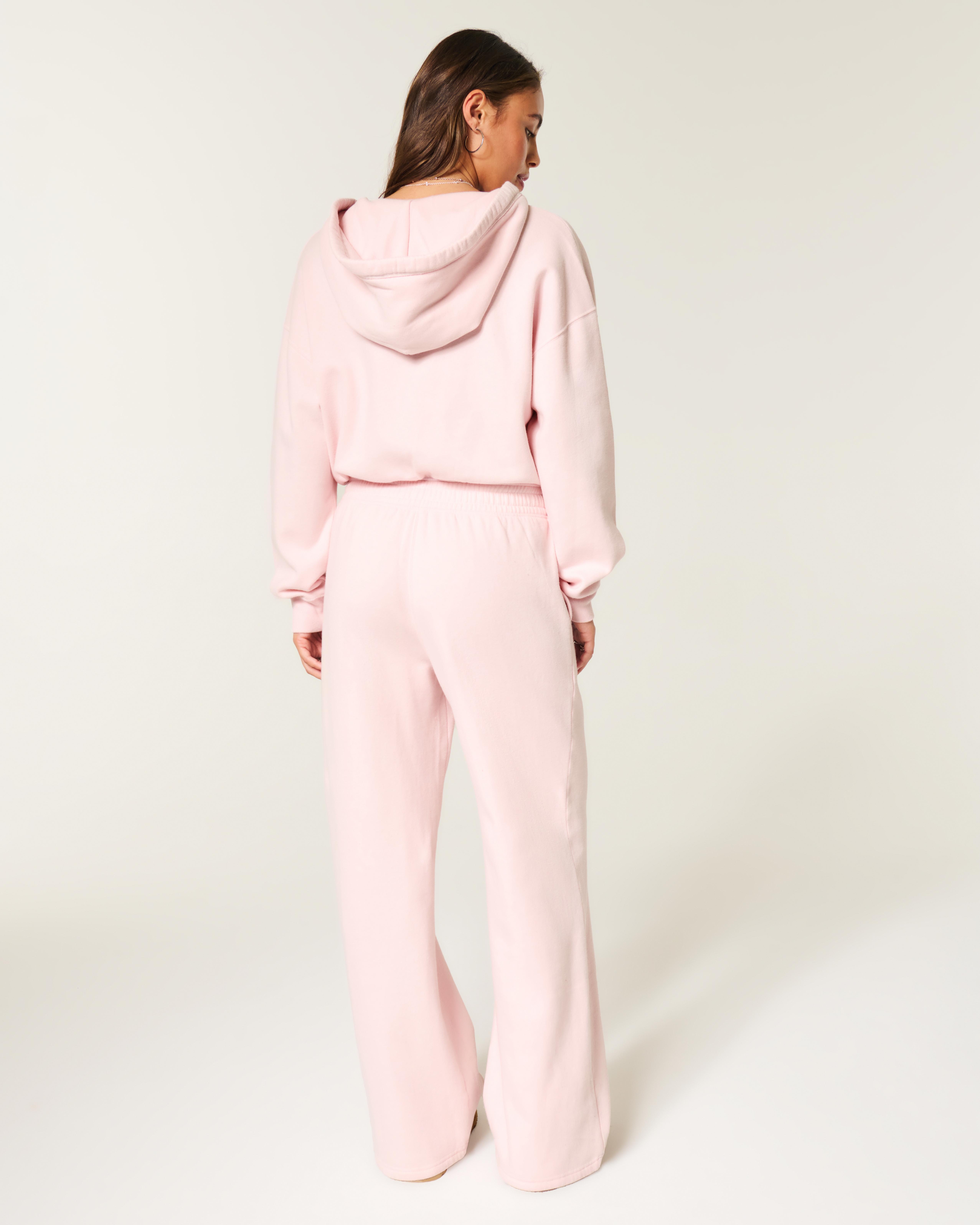 Женские комбинезоны Hollister Feel Good Fleece Jumpsuit — фото 3