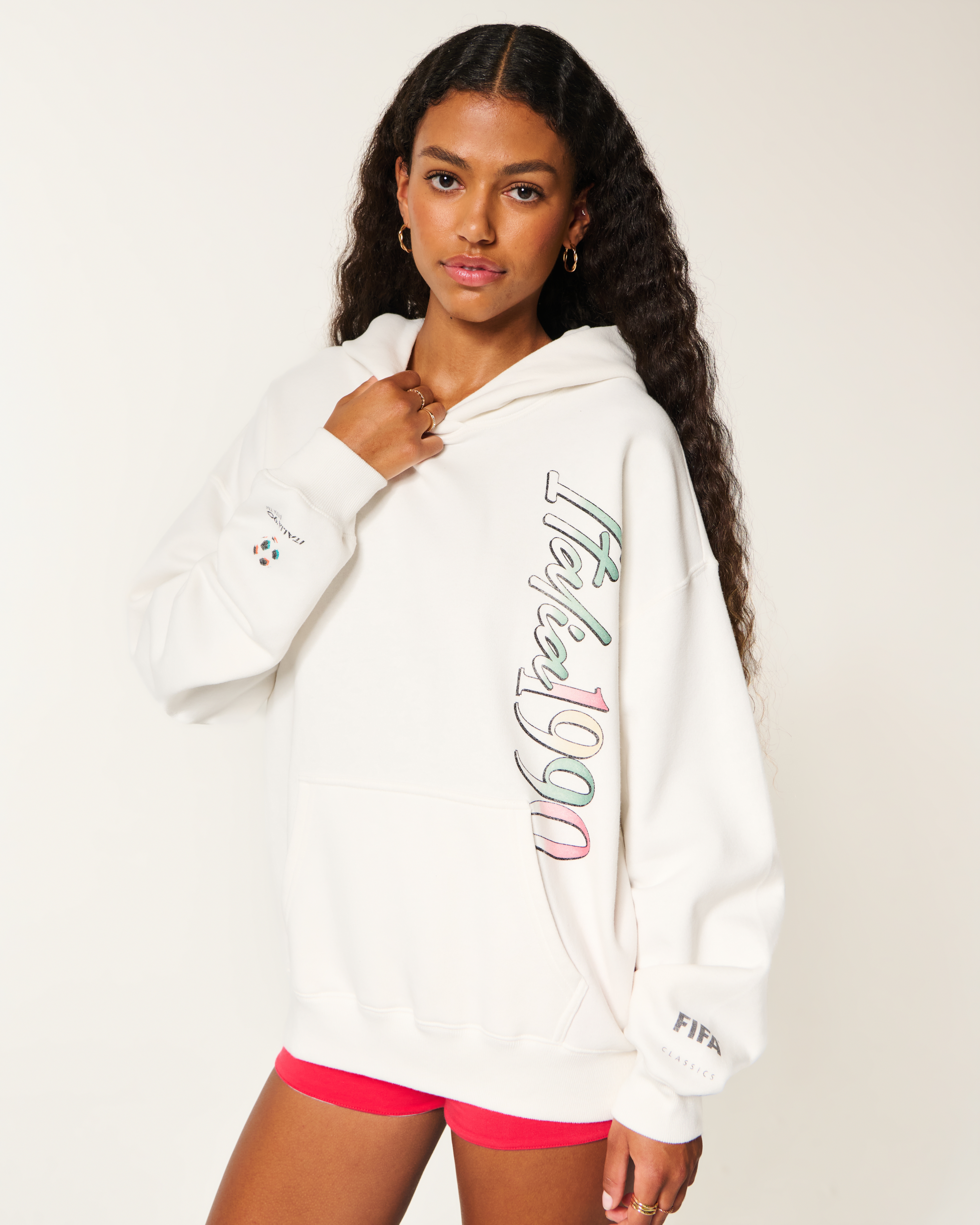 Женские худи Hollister Feel Good FIFA World Cup™ 2026 USA Graphic — фото 2