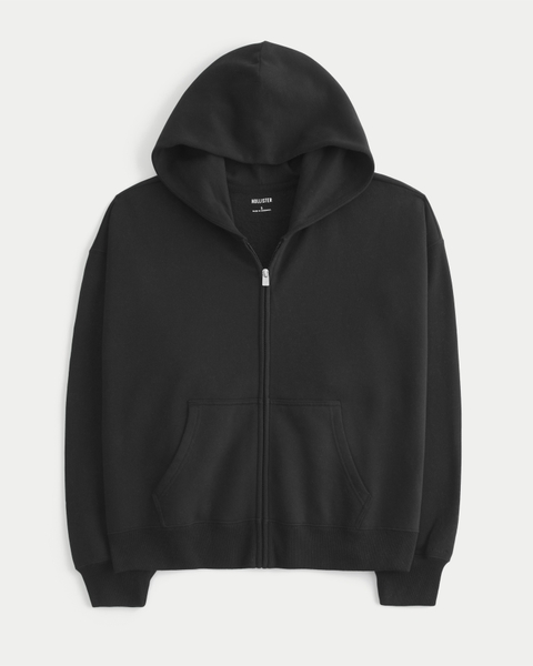 Женские худи Hollister Feel Good Easy Zip-Up