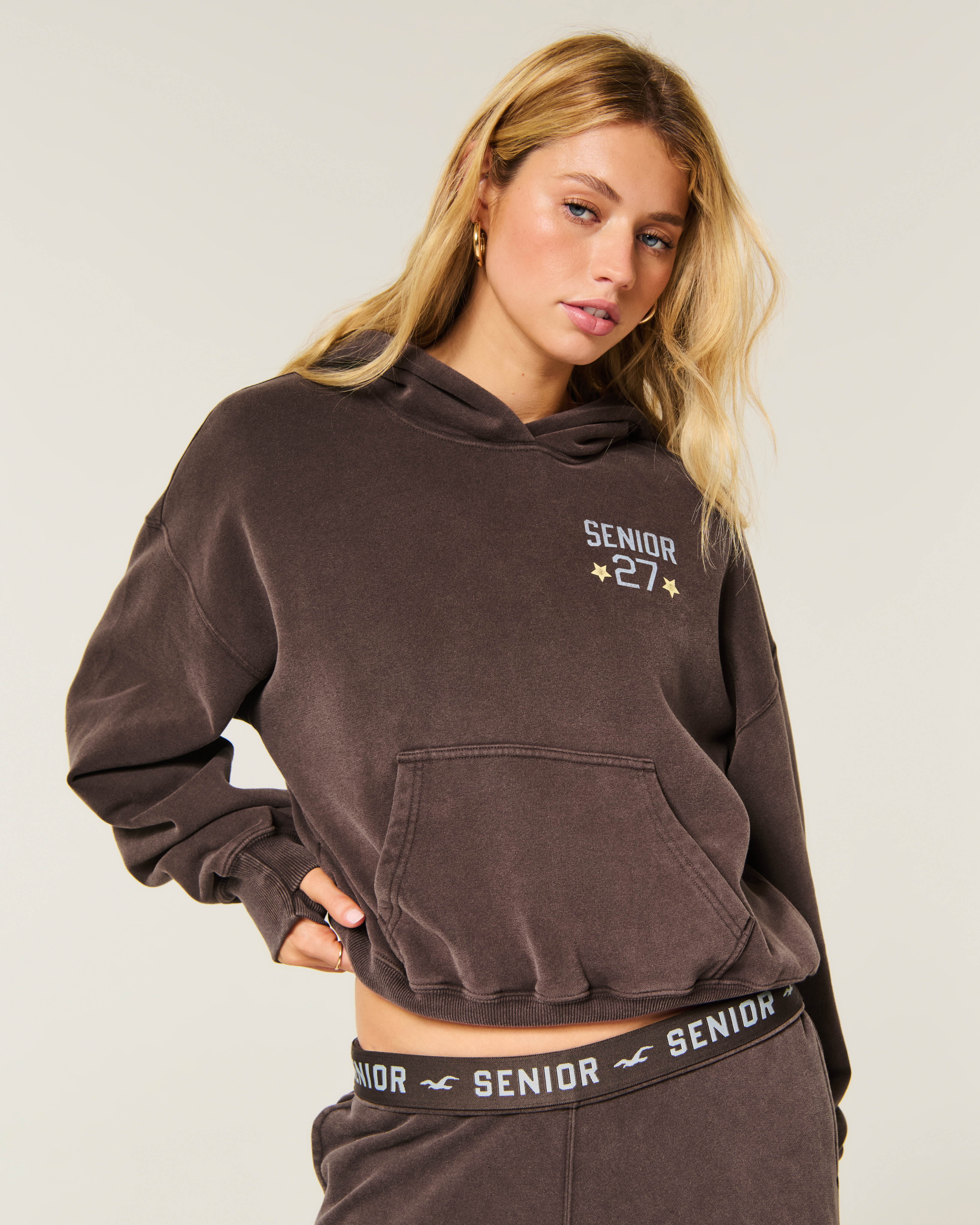 Женские худи Hollister Feel Good Senior 2027 Classic — фото 2