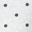 light heather grey dot