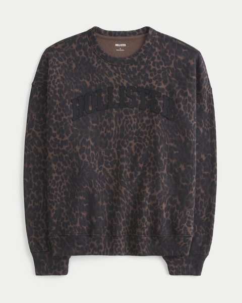 Женские худи Hollister Feel Good Trapped Dot Logo Graphic Sweatshirt