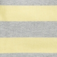 heather gray - yellow stripe