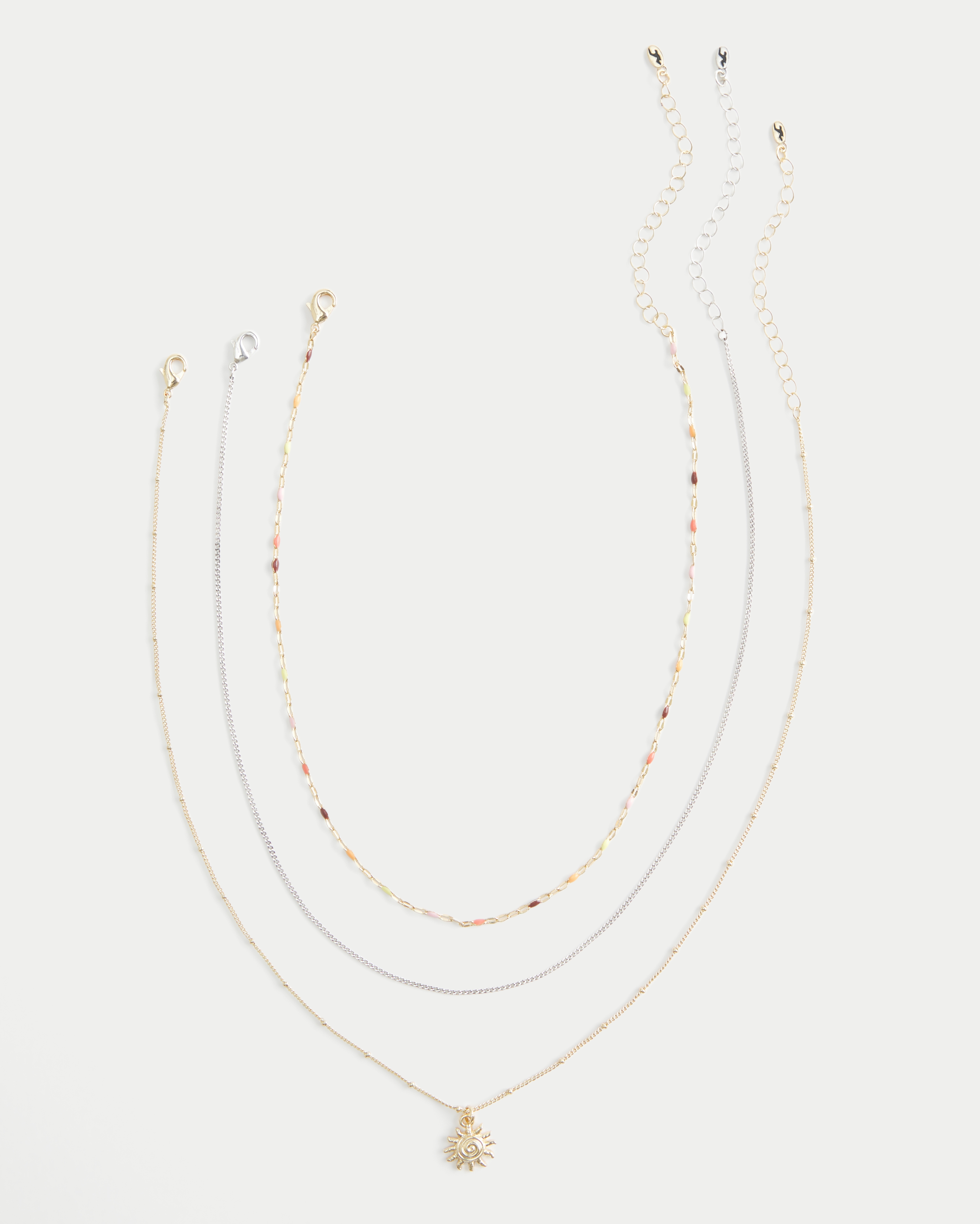 Hollister Sun Necklace 3-Pack — фото 3