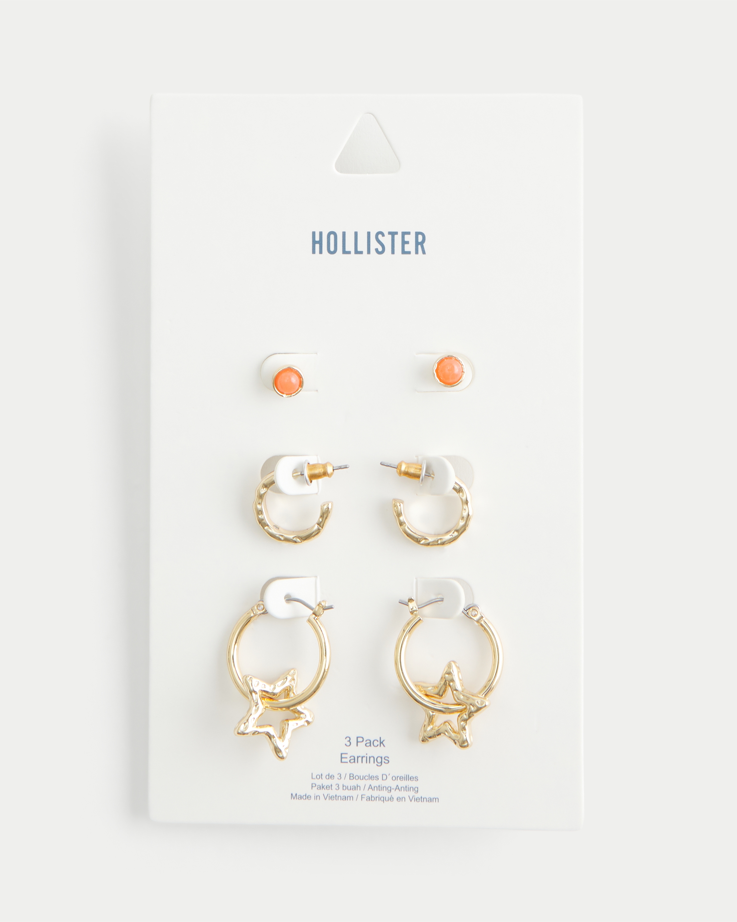 Hollister Star Hoop Earring 3-pack — фото 2
