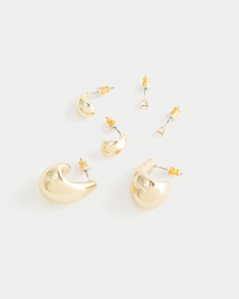 Hollister Teardrop Earring 3-Pack