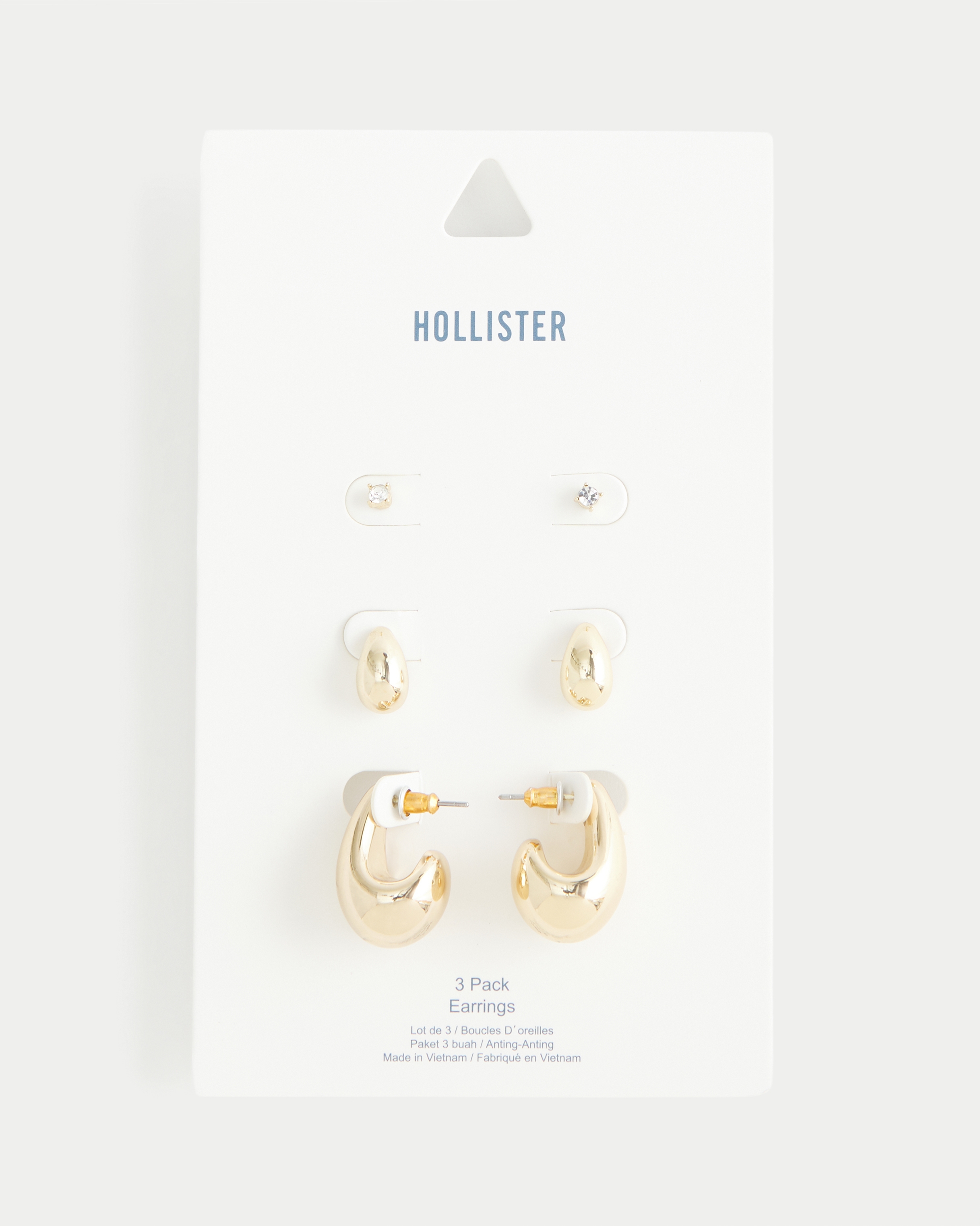 Hollister Teardrop Earring 3-Pack — фото 2