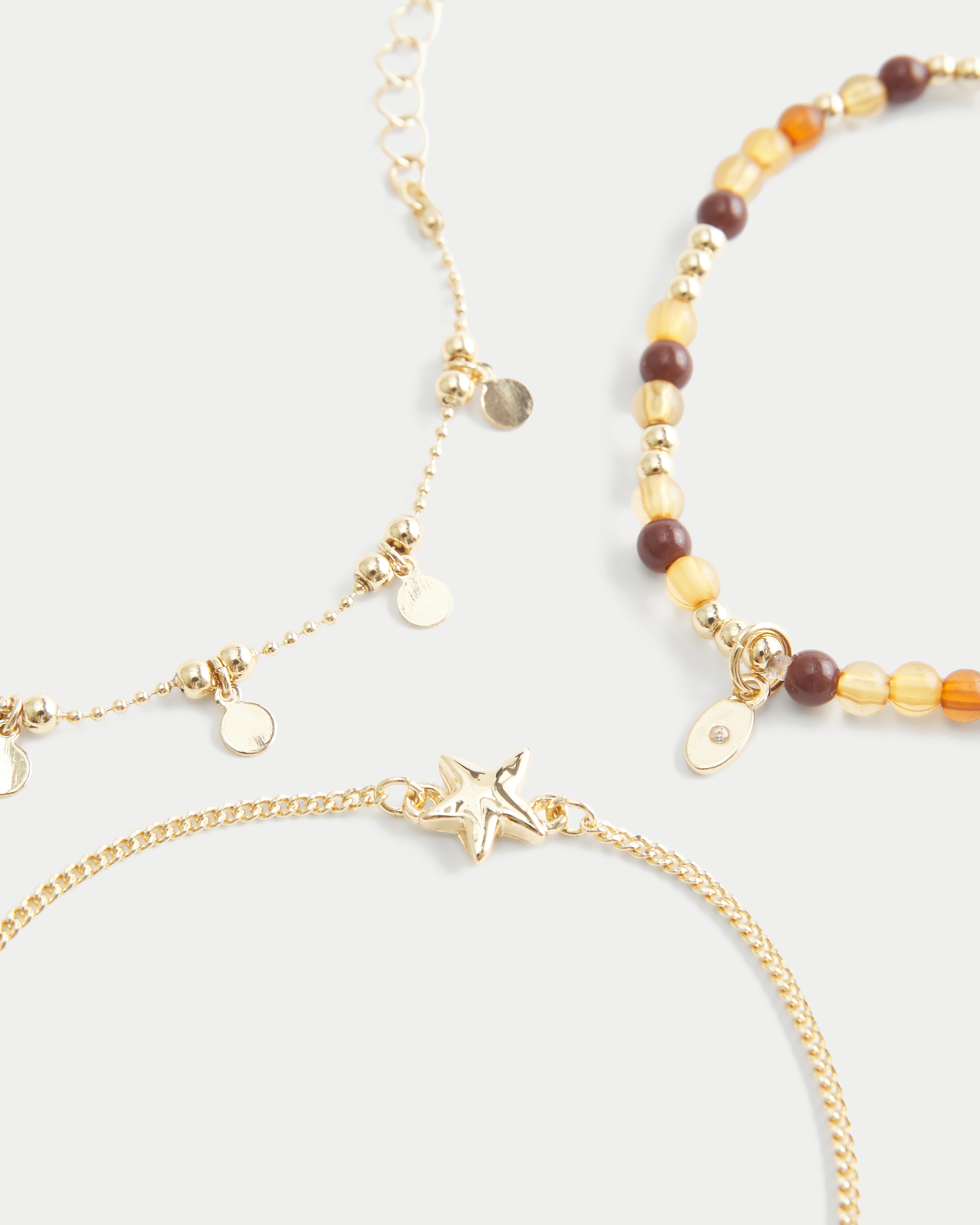 Бельё Gold Star Bracelet, 3 шт. — Hollister — фото 2