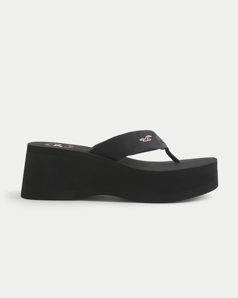 Женские сандалии Hollister Platform Flip Flops