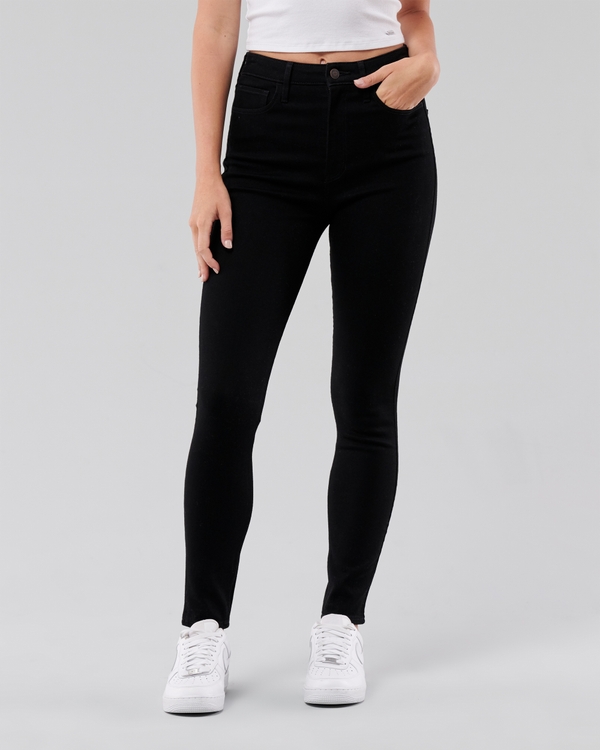 high rise super skinny jeans hollister