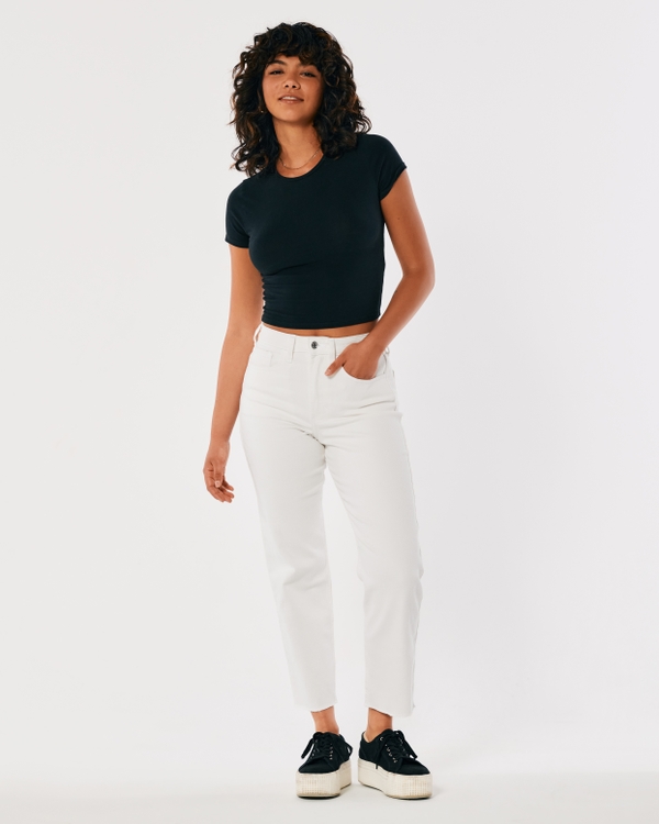 Womens Straight Leg Jeans - High Waisted Jeans | Hollister Co.