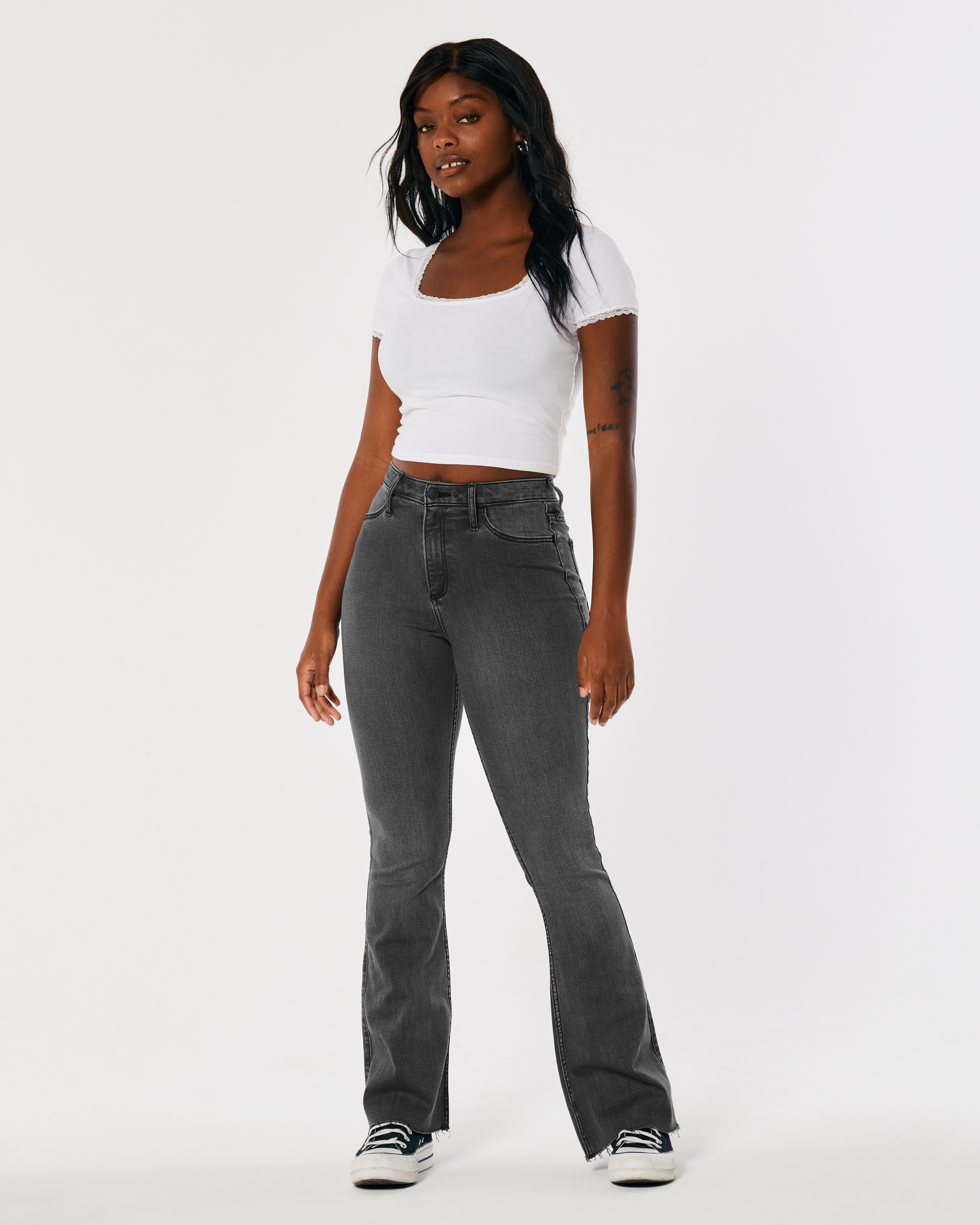 black jeans hollister