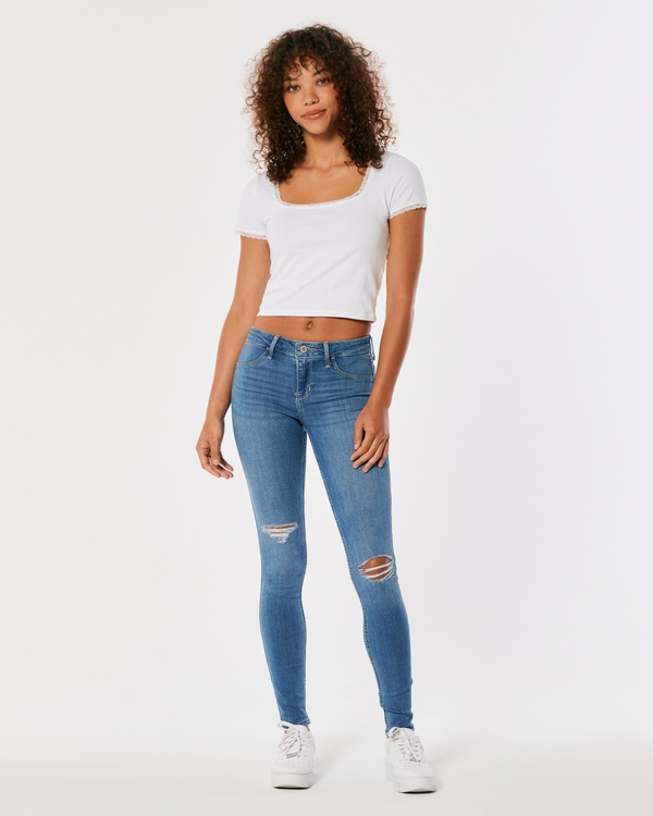 Ripped Jeans for Women | Distressed Jeans | Hollister Co.