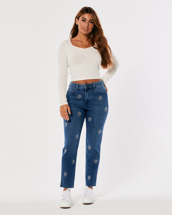 Women's Curvy Jeans High Rise, Skinny & Straight Hollister Co.