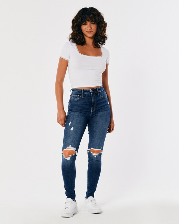Women's Super Skinny Jeans | Hollister Co.