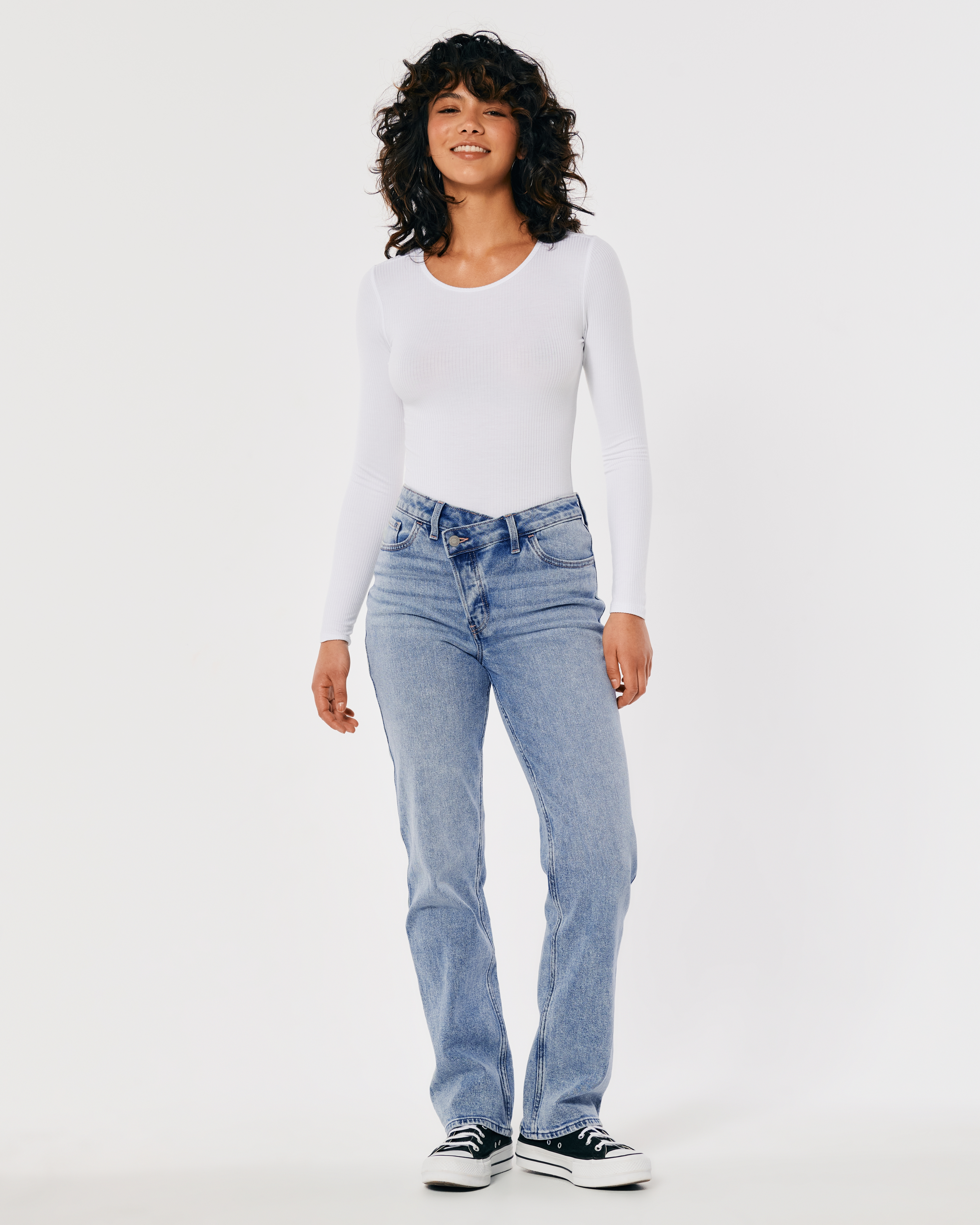 hollister high waist jeans