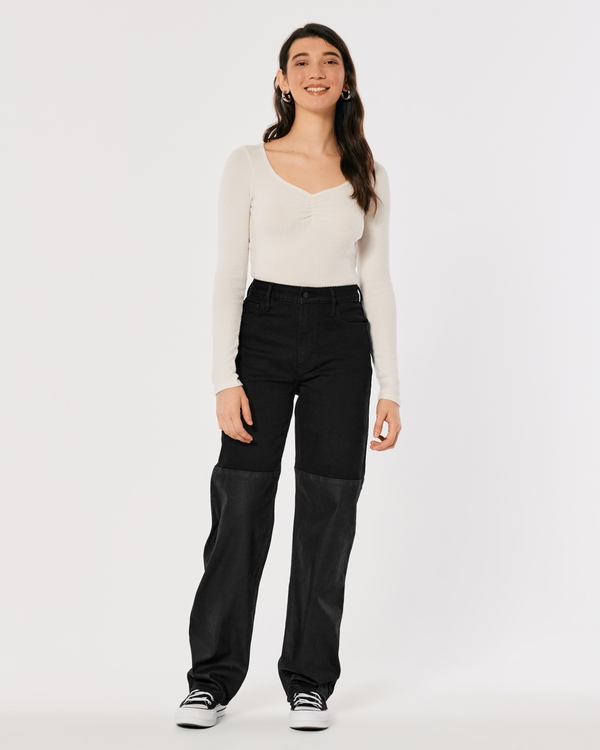 Women's Dad Jeans Hollister Co.