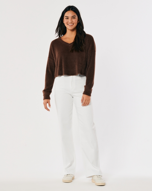 hollister dad jeans