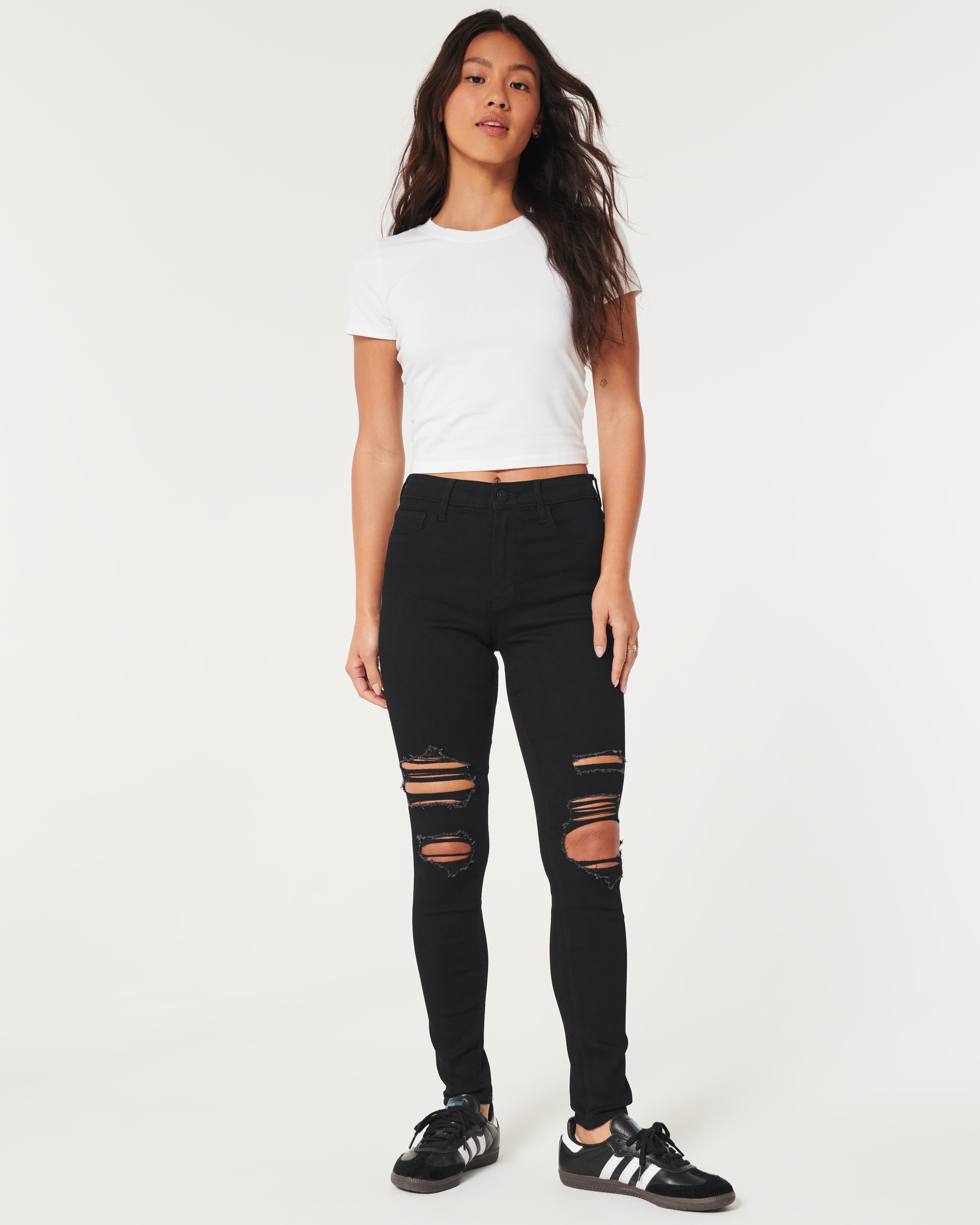 black jeans hollister