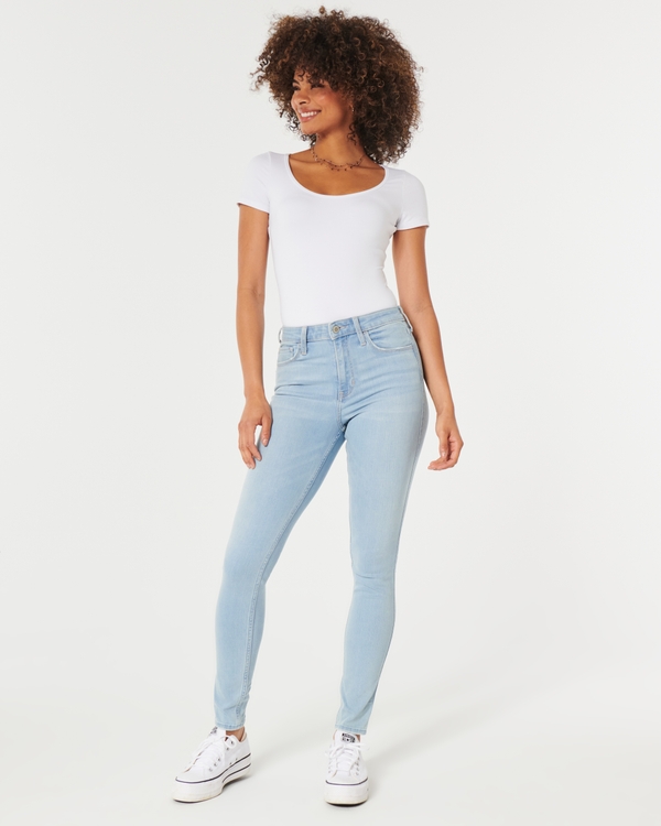 Jeans de shop mujer hollister