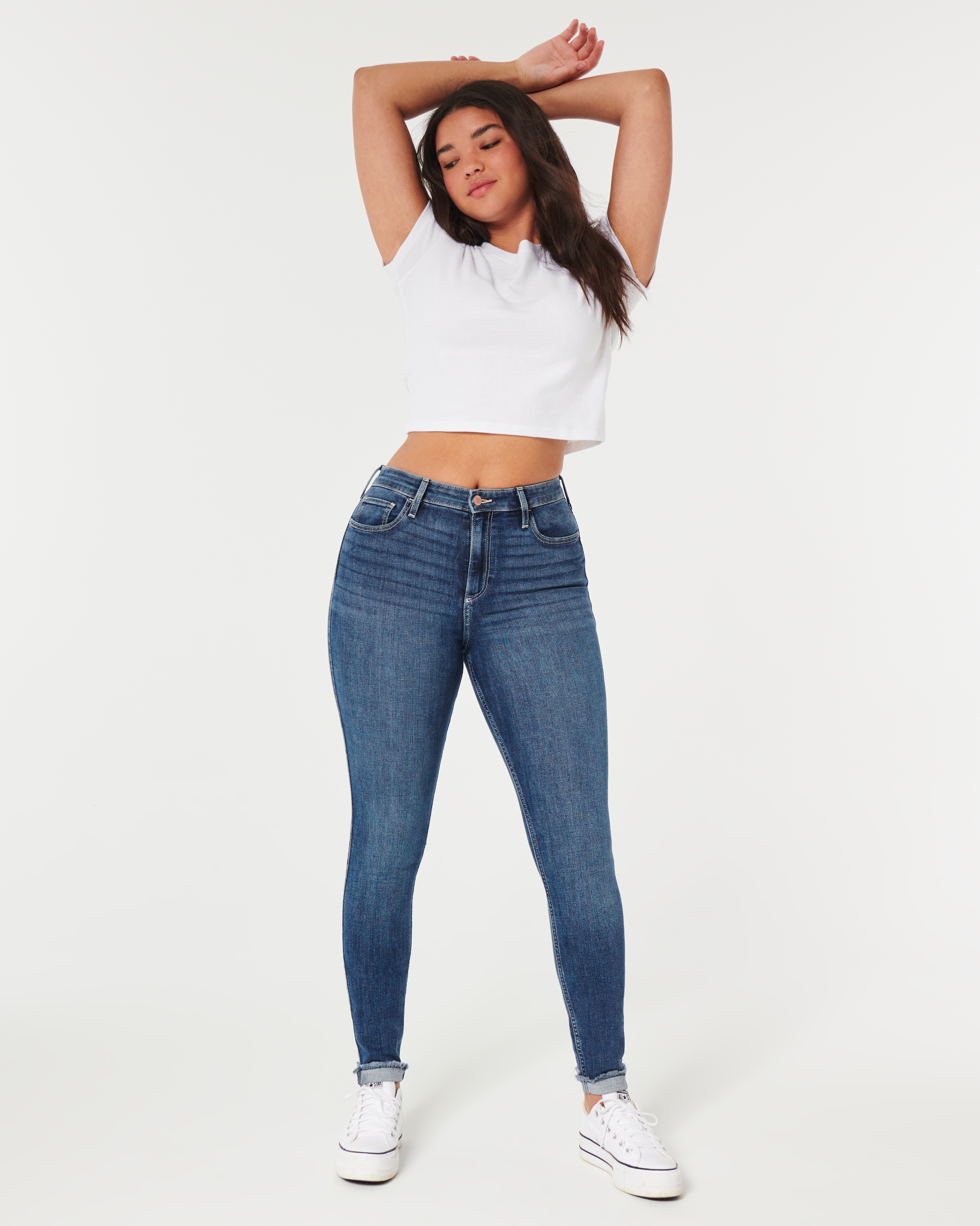 ultra high rise jeans hollister