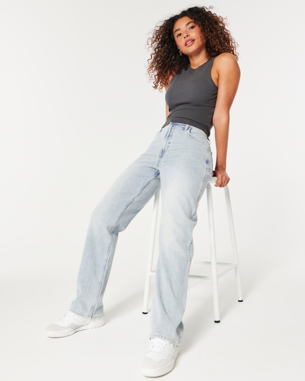 Women's Dad Jeans Hollister Co.
