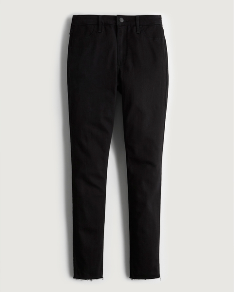 Женские джинсы Hollister Curvy High-Rise Black Jean Leggings