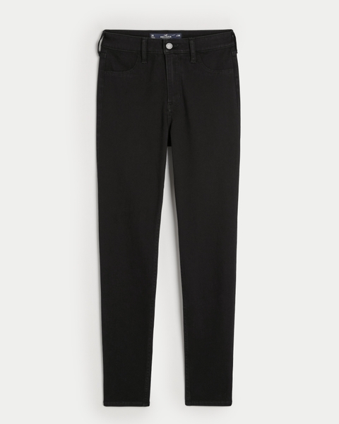 Женские джинсы Hollister High-Rise Black Jean Leggings