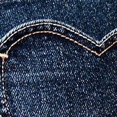 High-Rise Light Wash Heart Stitch Flare Jeans